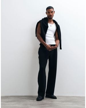 Jack & Jones Scuba-style Straight Sweatpants - Black