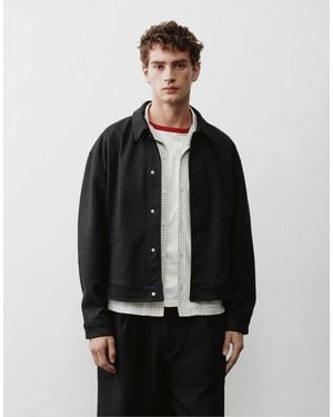 Pull&Bear Veste trucker e - Noir