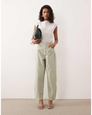 ASOS Slim Barrel Jean - Natural