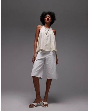 TOPSHOP Pantaloncini Da Surf - Grigio