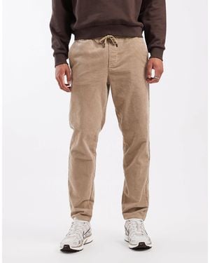 Only & Sons Tapered Cord Trouser - Natural