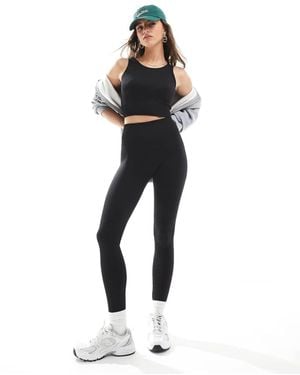 ONLY High Waisted Seamless Leggings Co-Ord - Black