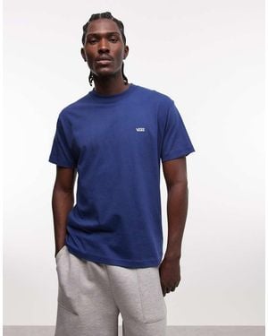 Vans Left Chest Logo T-Shirt - Blue