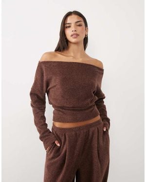 ASOS Abbigliamento Da Casa Mix & Match Top - Marrone