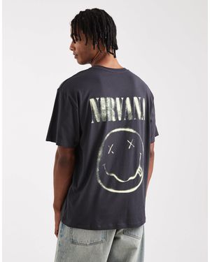 Jack & Jones – oversize-t-shirt - Grau