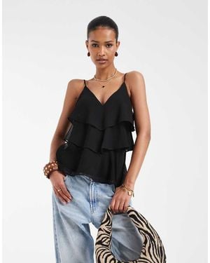 ONLY Ruffles Cami Top - Blue