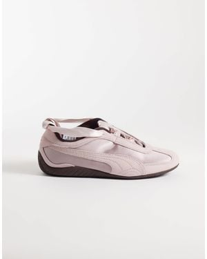 PUMA Speedcat Go Etoile Sneakers With Lace Detail - White