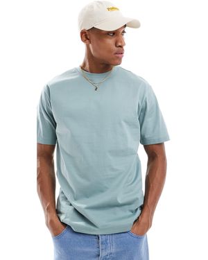 Only & Sons – locker geschnittenes t-shirt - Blau