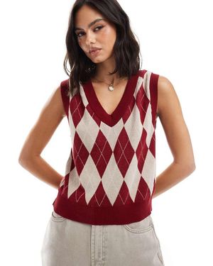 Stradivarius Canotta - Rosso