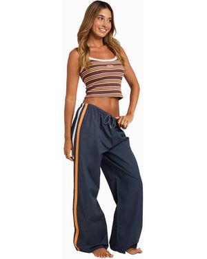 Roxy – welcome home – hose mit weitem bein - Blau