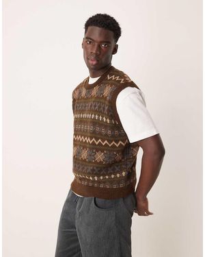 ASOS Smanicato Oversize Squadrato - Neutro