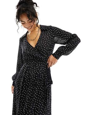 Billabong Take The Power Maxi Beach Wrap Dress - Black