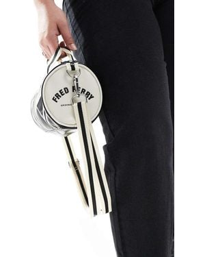 Fred Perry Mini Barrel Side Bag - Black
