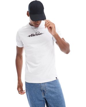 Ellesse Umbirria Central Logo T-Shirt - White