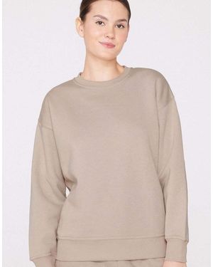 Tezenis Thick Brushed Sweatshirt - Natural