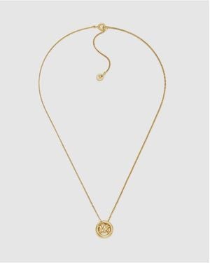 Michael Kors Logo Pendant Necklace, Mkj8502710 - White
