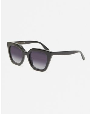 Jimmy Fairly – teh wind – cat-eye-sonnenbrille - Schwarz