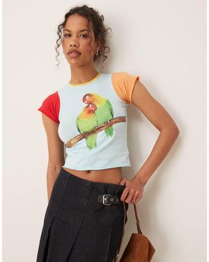 Tyler McGillivary Lovebird Baby T-Shirt - Multicolour
