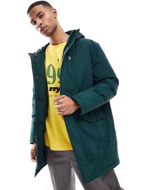 Only & Sons – wasserabweisender parka - Grün