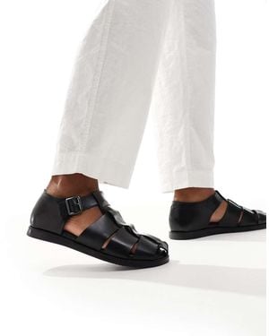 schuh Sirius Fisherman Sandals - White