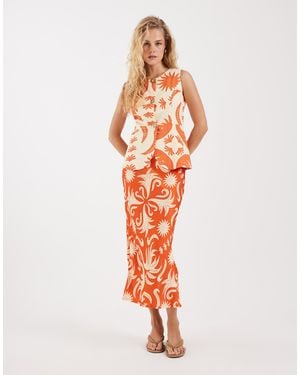 Never Fully Dressed Cairo Waistcoat Co-ord - White