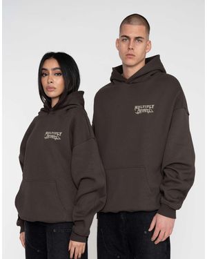 Multiply Apparel – scholar – oversize-kapuzenpullover - Schwarz