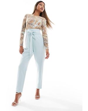 Lavish Alice Tailored Jumpsuit - Blue