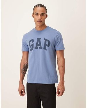 Gap Everyday Soft Logo T-Shirt - Blue