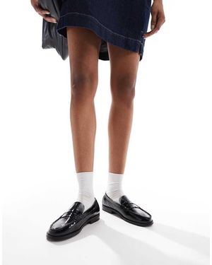 schuh Lillian Penny Loafers - Blue