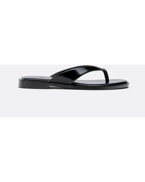 Stradivarius Flat Thong Sandals - White