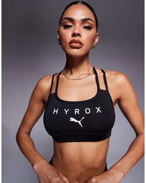 PUMA X Hyrox Move Double Strap Sports Bra - Black