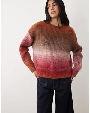 Cotton On Luxe Crew Neck Sweater - Red
