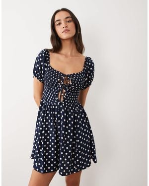 esmé studios Esmee – mini-strandkleid - Blau