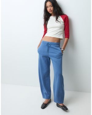 Abercrombie & Fitch Barrel-leg-jogginghose - Blau