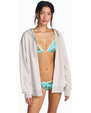 Billabong Zip Family Zip-Up Hoodie - White
