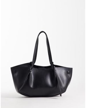 Gina Tricot Long Strap Tote Bag - Black