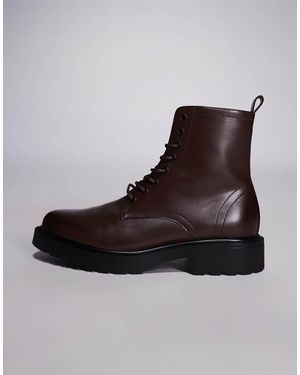 ASOS Lace Up Boots - Blue
