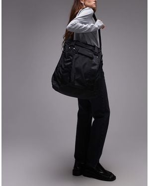 ARKET Unisex 12-hr 3-way Bag With Packable Detail - Black