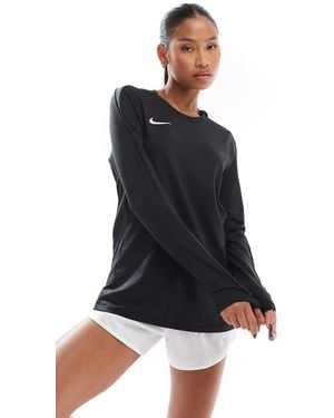 Nike Football Strike Dri-Fit Long Sleeve Top - Black