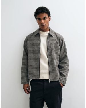 Jack & Jones Double Zip Short Jacket - Grey