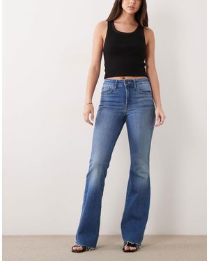 GOOD AMERICAN Good Legs Flare Jeans - Blue