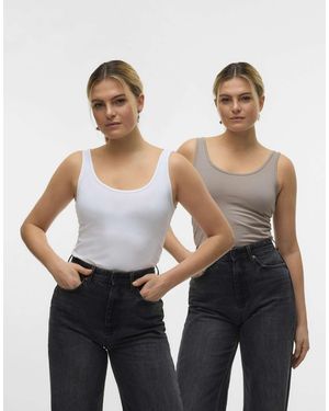 Vero Moda – tanktop - Mehrfarbig