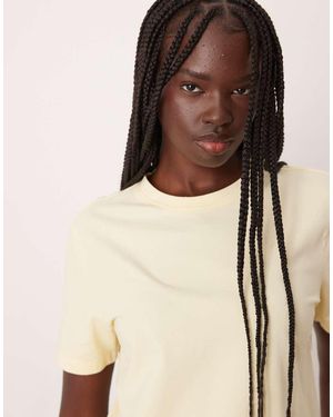 Vila T-Shirt Oversize Vestibilità Boyfriend Pastello - Neutro