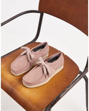 Clarks – wallabee lite – schuhe aus wildleder - Braun