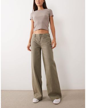 Mango Teen straight-jeans - Natur