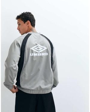 Umbro Sudadera Con Paneles - Gris