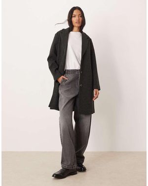 Jdy Longline Coat - Natural