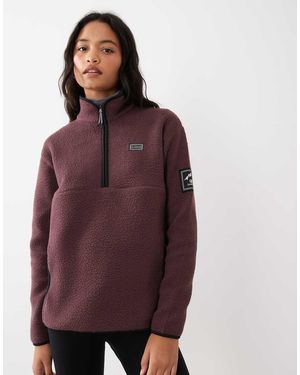 Dare 2b Forro Polar Deslizante Acogedor En Huckleberry-Morado