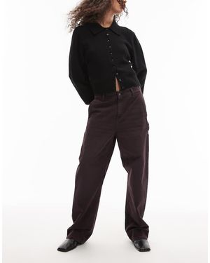 Carhartt Pierce Straight Carpenter Trousers - Black