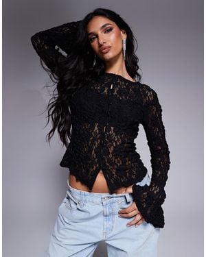 ASOS – strickjacke - Schwarz